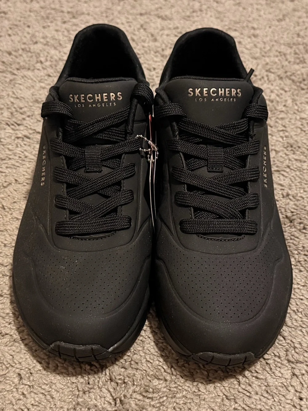 SKECHERS STREET UNO STAND ON AIR WEDGE SNEAKERS